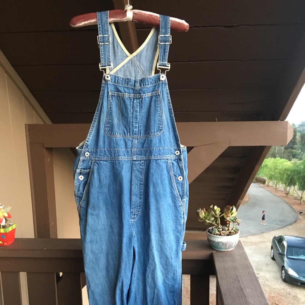 GAP vintage denim overalls